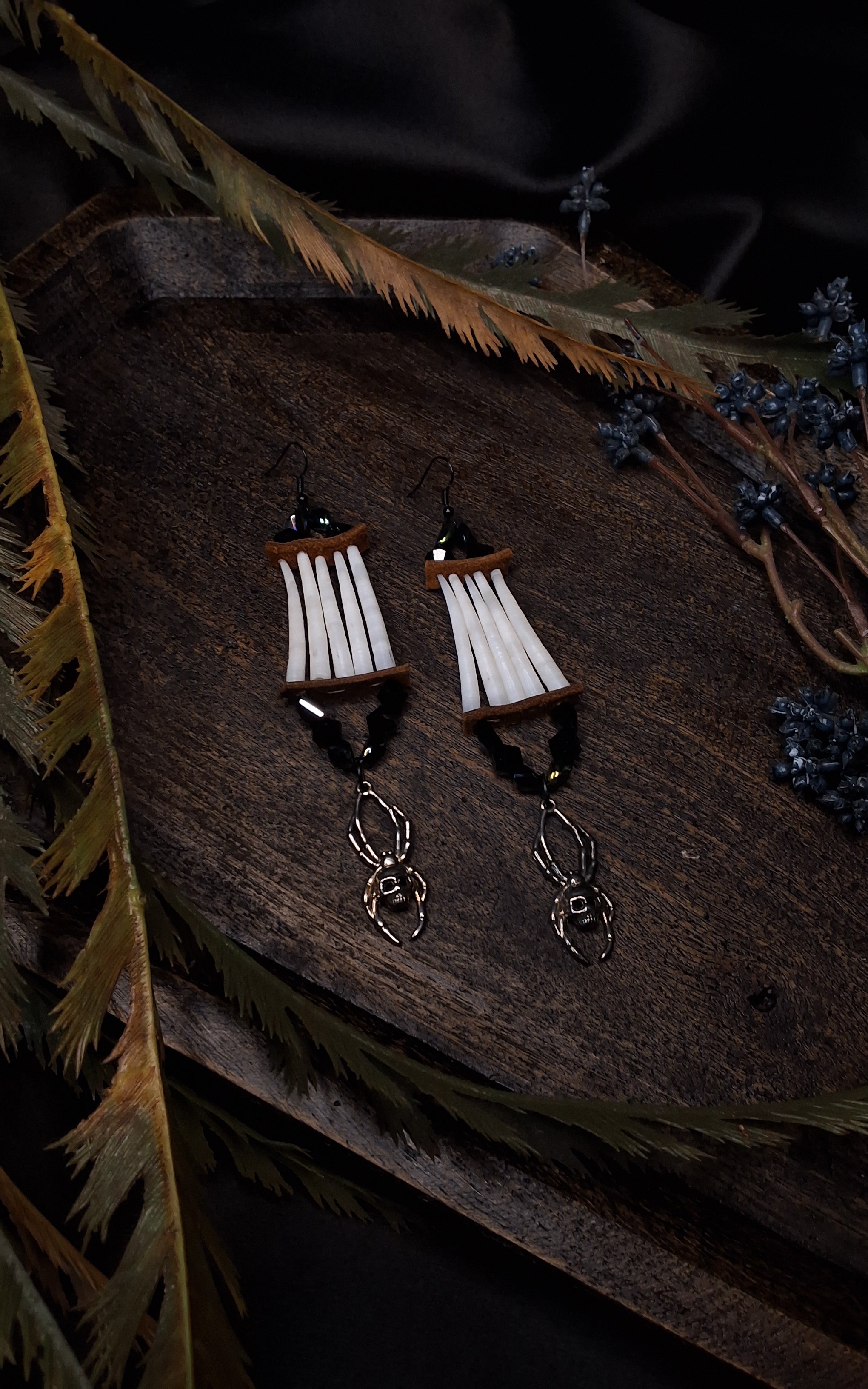 Dentallium Shell Earrings