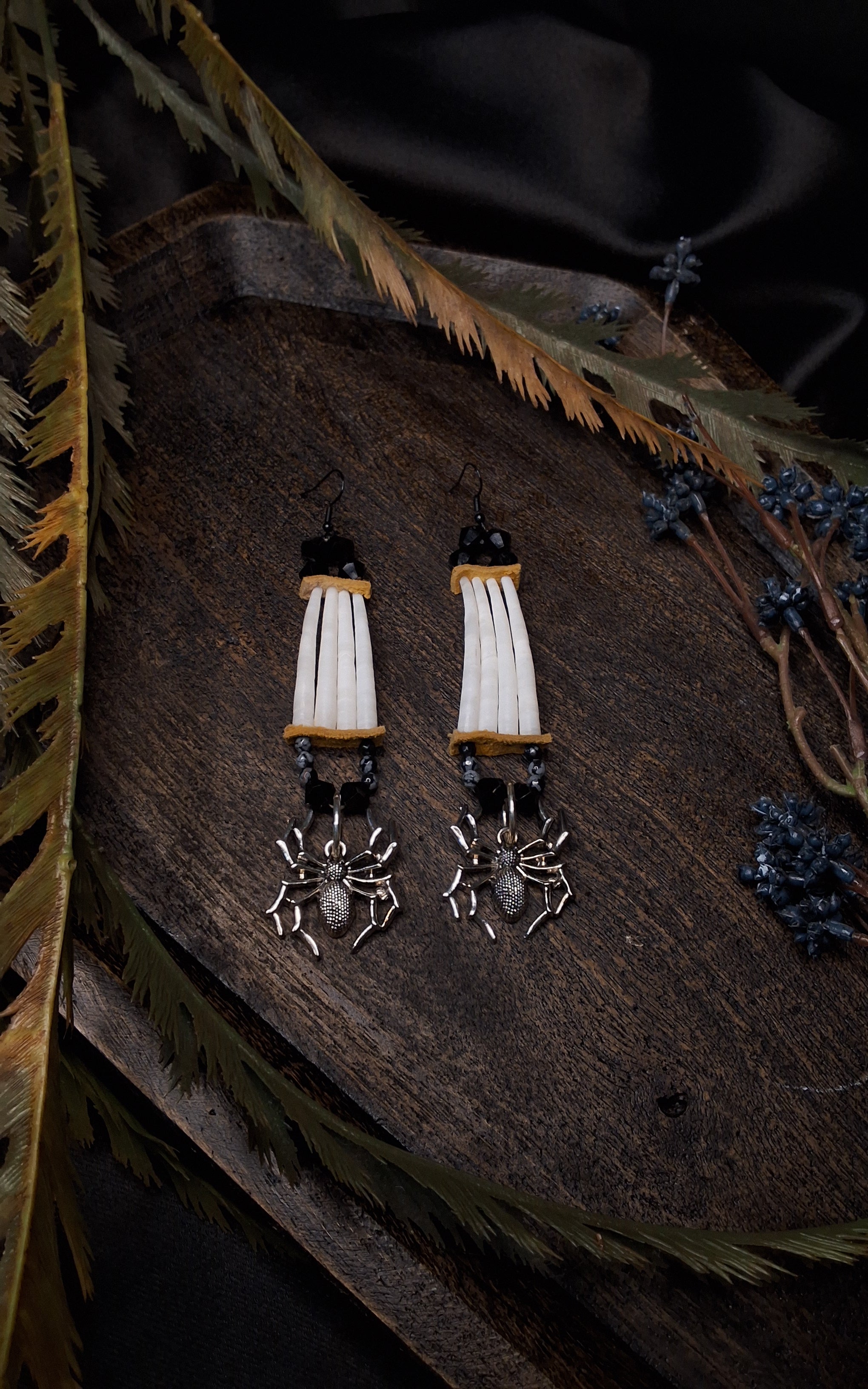 Dentallium Shell Earrings