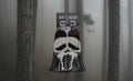 Ghost Face Fringe Earrings