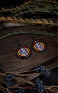 Scary Stories Art Chain Earrings