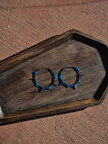 Neon Spiked Hoops