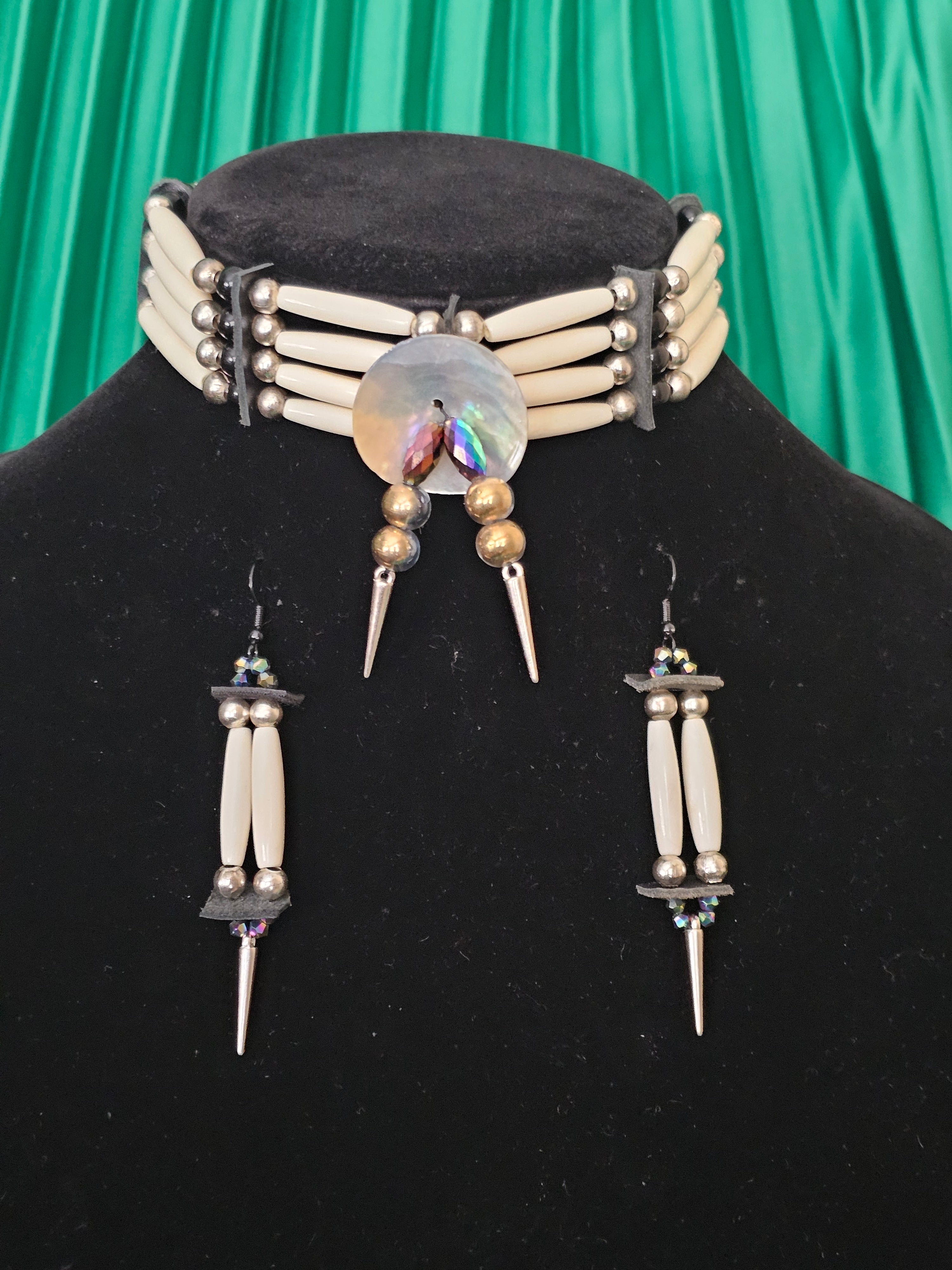 Spiked Choker Set