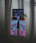 Girly Ghost Face Fringe Earrings