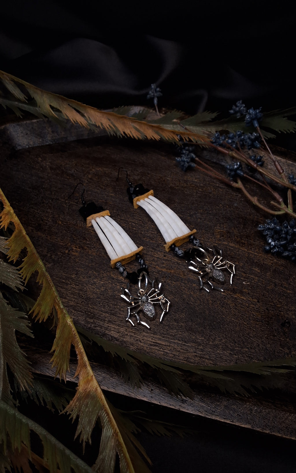 Dentallium Shell Earrings