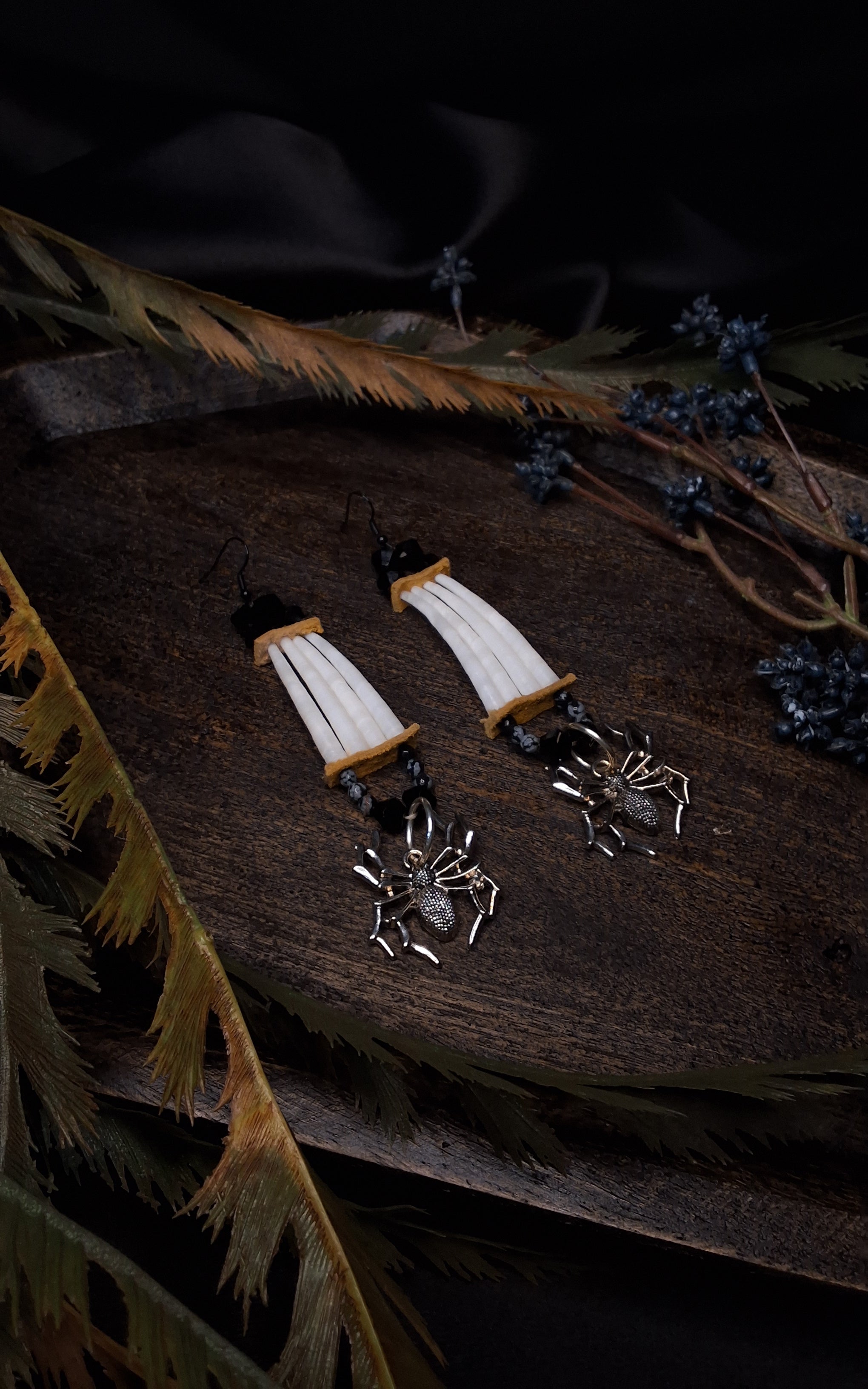 Dentallium Shell Earrings