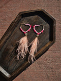 Sweetheart Spiked Hoops