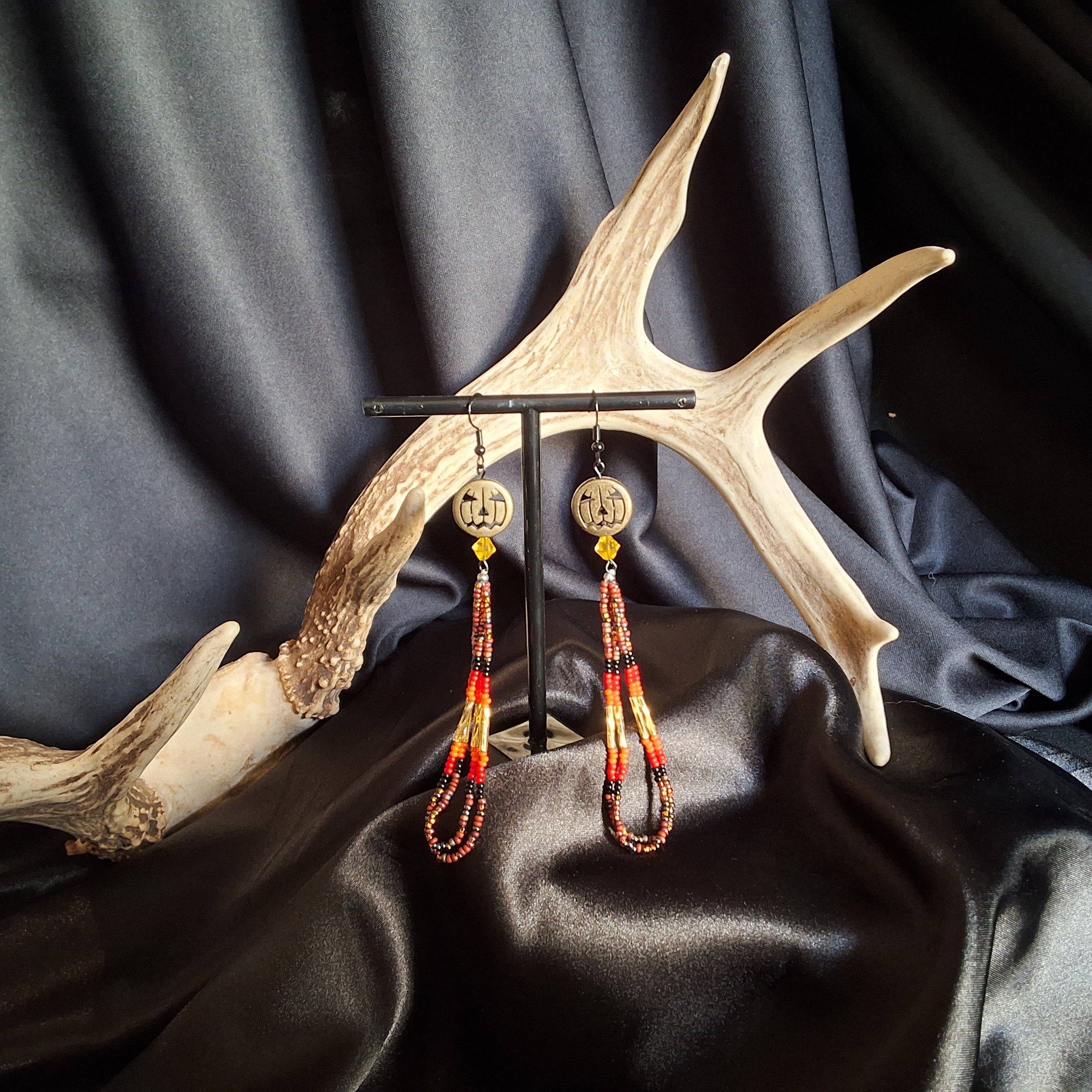 Jack O' Lantern Earrings